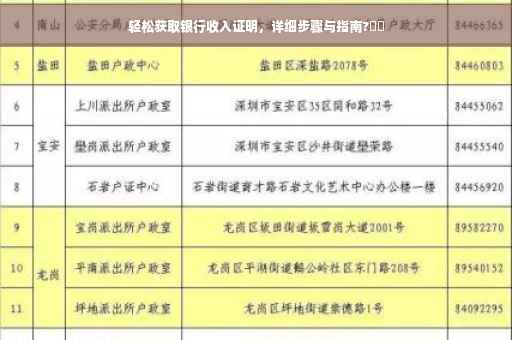 轻松获取银行收入证明，详细步骤与指南?⚡️