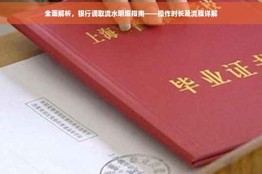 全面解析，银行调取流水明细指南——操作时长及流程详解