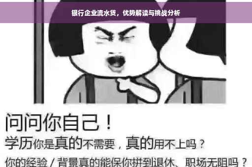 银行企业流水贷，优势解读与挑战分析