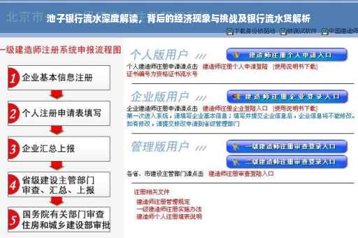 池子银行流水深度解读，背后的经济现象与挑战及银行流水贷解析