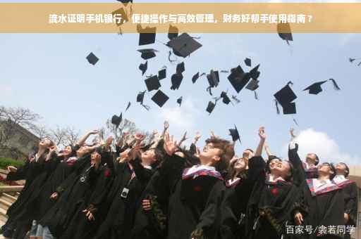 流水证明手机银行，便捷操作与高效管理，财务好帮手使用指南 ?