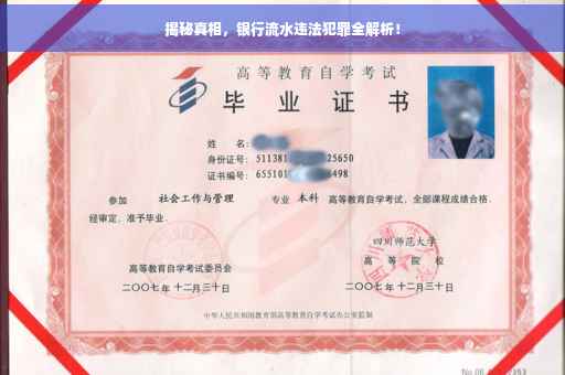 揭秘真相，银行流水违法犯罪全解析！