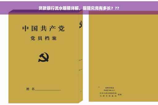 贷款银行流水期限详解，期限究竟有多长？??