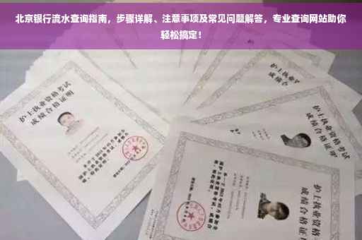 北京银行流水查询指南，步骤详解、注意事项及常见问题解答，专业查询网站助你轻松搞定！