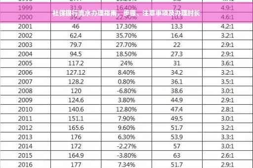 社保银行流水办理指南，步骤、注意事项及办理时长