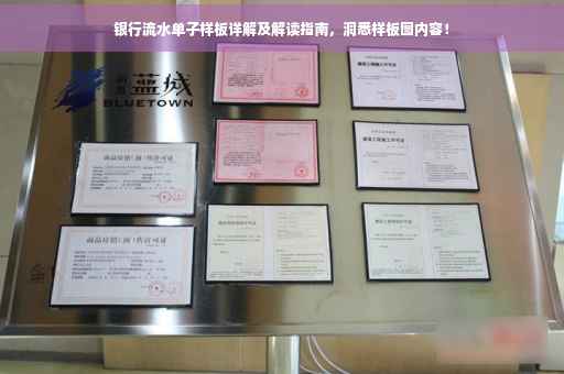 银行流水单子样板详解及解读指南，洞悉样板图内容！