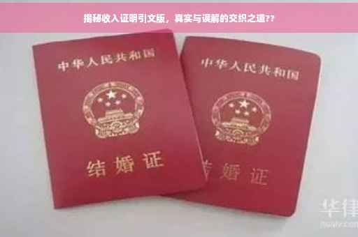 揭秘收入证明引文版，真实与误解的交织之道??