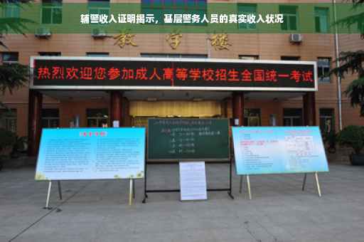 辅警收入证明揭示，基层警务人员的真实收入状况