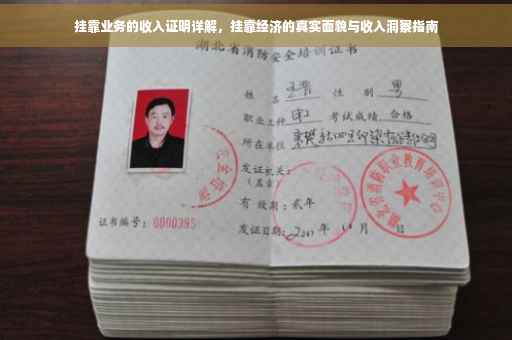 挂靠业务的收入证明详解，挂靠经济的真实面貌与收入洞察指南