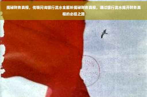 揭秘财务真相，传唤问询银行流水全解析揭秘财务真相，通过银行流水揭开财务真相的必经之路