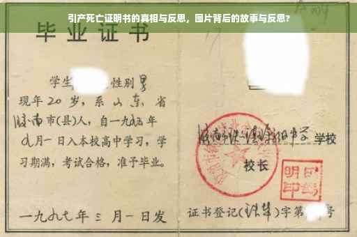 引产死亡证明书的真相与反思，图片背后的故事与反思?