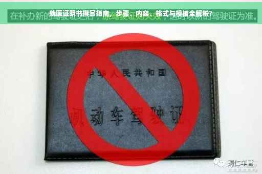 就医证明书撰写指南，步骤、内容、格式与模板全解析?
