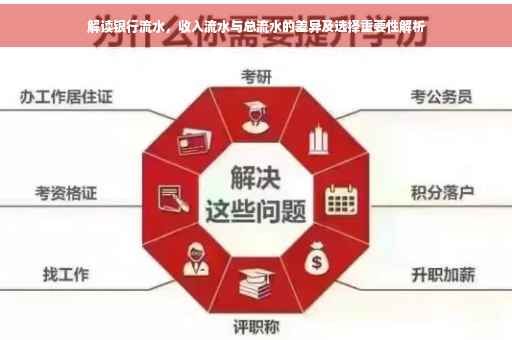 解读银行流水，收入流水与总流水的差异及选择重要性解析