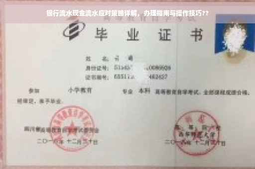 银行流水现金流水应对策略详解，办理指南与操作技巧??