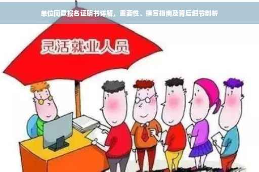 单位同意报名证明书详解，重要性、撰写指南及背后细节剖析