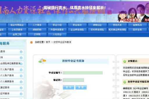 揭秘银行流水，优质流水特征全解析！