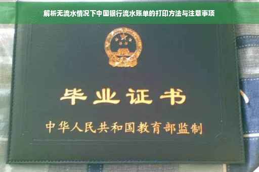 解析无流水情况下中国银行流水账单的打印方法与注意事项