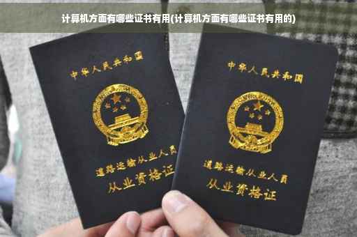 计算机方面有哪些证书有用(计算机方面有哪些证书有用的)
