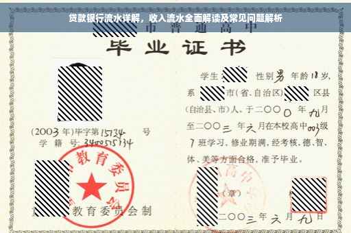 贷款银行流水详解，收入流水全面解读及常见问题解析