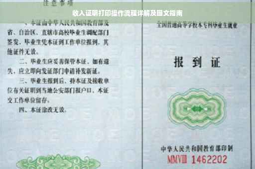 收入证明打印操作流程详解及图文指南
