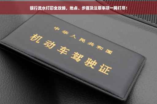 银行流水打印全攻略，地点、步骤及注意事项一网打尽！
