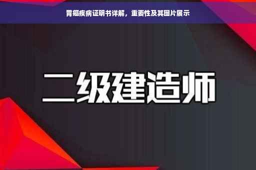 胃癌疾病证明书详解，重要性及其图片展示