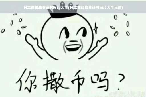 日本商科毕业证书图片大全(日本商科毕业证书图片大全高清)