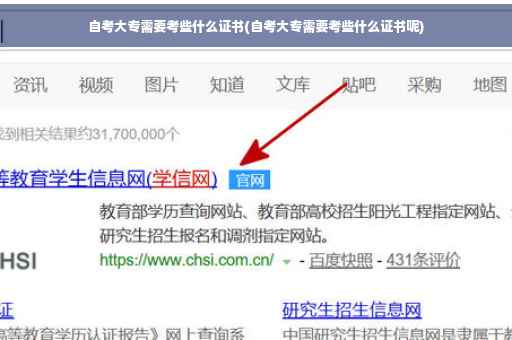 自考大专需要考些什么证书(自考大专需要考些什么证书呢)