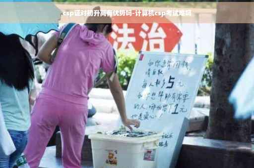 csp证对初升高有优势吗-计算机csp考试难吗
