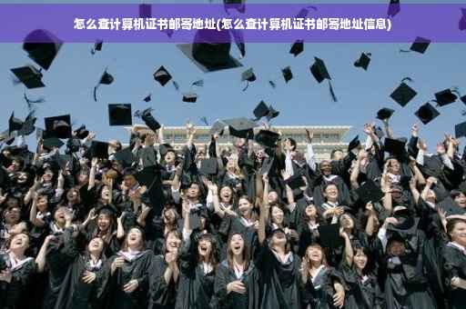 怎么查计算机证书邮寄地址(怎么查计算机证书邮寄地址信息)