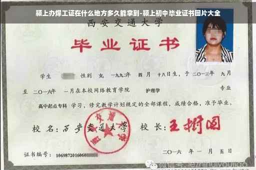 颍上办焊工证在什么地方多久能拿到-颍上初中毕业证书图片大全