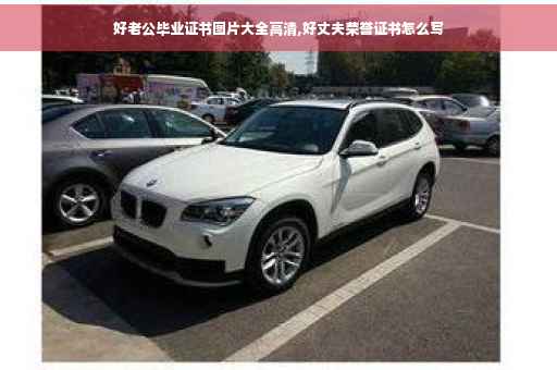 好老公毕业证书图片大全高清,好丈夫荣誉证书怎么写